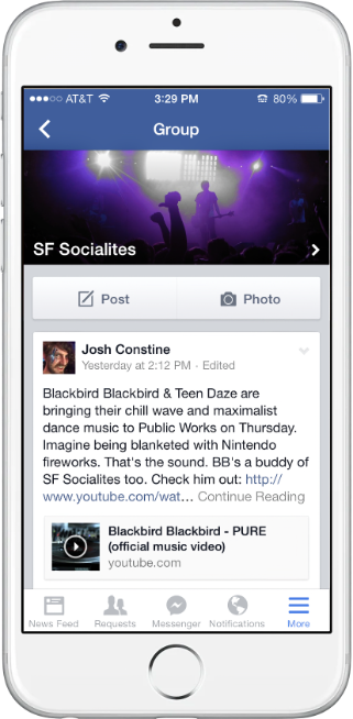 Lead Software Engineer for Facebook 5.0 for iOS (aka Web to Native Rewrite)